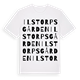 Ilstorpsgården ordlek t-shirt