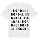 Ingadal ordlek t-shirt