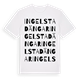 Ingelstad ängar ordlek t-shirt