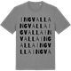 Mid Heather Gray t-shirt med Ingvalla ordlek t-shirt