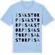Blue Soul t-shirt med Isakstorp ordlek t-shirt