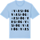 Blue Soul t-shirt med Ivarshög ordlek t-shirt