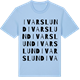 Blue Soul t-shirt med Ivarslund ordlek t-shirt