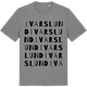 Mid Heather Gray t-shirt med Ivarslund ordlek t-shirt