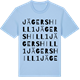 Blue Soul t-shirt med Jägershill 1 ordlek t-shirt