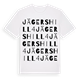 Jägershill 4 ordlek t-shirt
