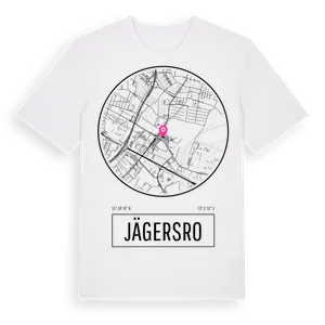 Jägersro t-shirt – ekologisk bomull t-shirt från Pinshirt