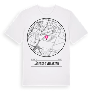 Jägersro villastad t-shirt – ekologisk bomull t-shirt från Pinshirt