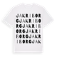 Jakriborg ordlek t-shirt