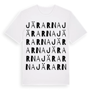 Järarna ordlek t-shirt – ekologisk bomull t-shirt från Pinshirt
