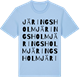 Blue Soul t-shirt med Järingsholm ordlek t-shirt