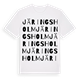 Järingsholm ordlek t-shirt