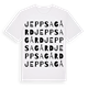 Jeppsagård ordlek t-shirt