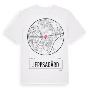Jeppsagård t-shirt – ekologisk bomull t-shirt från Pinshirt