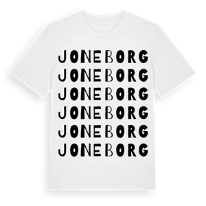 Joneborg ordlek t-shirt – ekologisk bomull t-shirt från Pinshirt
