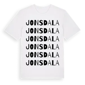 Jonsdala ordlek t-shirt – ekologisk bomull t-shirt från Pinshirt