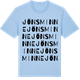 Blue Soul t-shirt med Jönsminne ordlek t-shirt