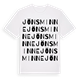Jönsminne ordlek t-shirt