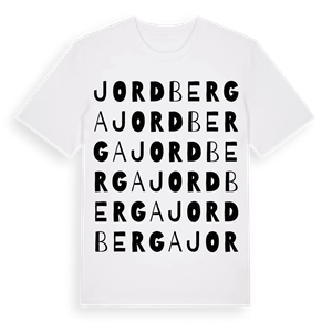 Jordberga ordlek t-shirt – ekologisk bomull t-shirt från Pinshirt