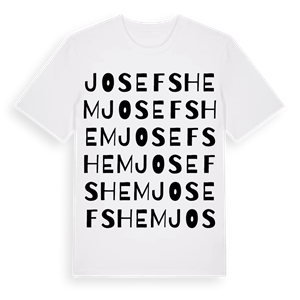 Josefshem ordlek t-shirt – ekologisk bomull t-shirt från Pinshirt