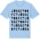 Blue Soul t-shirt med Jössetorpet ordlek t-shirt