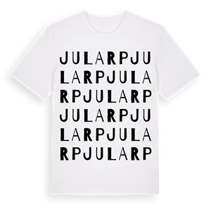 Jularp ordlek t-shirt – ekologisk bomull t-shirt från Pinshirt