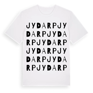 Jydarp ordlek t-shirt – ekologisk bomull t-shirt från Pinshirt