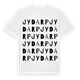 Jydarp ordlek t-shirt