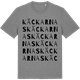 Mid Heather Gray t-shirt med Käckarnas ordlek t-shirt