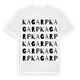 Kagarp ordlek t-shirt