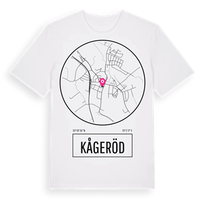 Kågeröd t-shirt – ekologisk bomull t-shirt från Pinshirt
