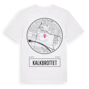 Kalkbrottet t-shirt – ekologisk bomull t-shirt från Pinshirt