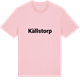 Pink Cotton t-shirt med Källstorp fetstil t-shirt