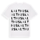 Kalthus ordlek t-shirt