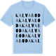 Blue Soul t-shirt med Kalvaboda ordlek t-shirt