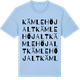 Blue Soul t-shirt med Kämlehöjalt ordlek t-shirt
