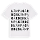 Kämpagården ordlek t-shirt