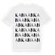Kanaan ordlek t-shirt