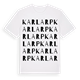 Karlarp ordlek t-shirt