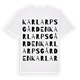 Karlarpsgården ordlek t-shirt
