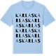 Blue Soul t-shirt med Karlas ordlek t-shirt