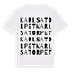 Karlsatorpet ordlek t-shirt