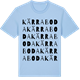 Blue Soul t-shirt med Kärraboda ordlek t-shirt