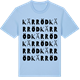 Blue Soul t-shirt med Kärröd ordlek t-shirt