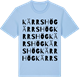 Blue Soul t-shirt med Kärrshög ordlek t-shirt