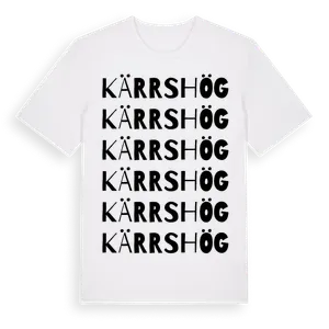 Kärrshög ordlek t-shirt – ekologisk bomull t-shirt från Pinshirt