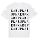 Karup ordlek t-shirt