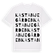 Kastanjegården ordlek t-shirt
