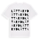 White t-shirt med Kättaryd ordlek t-shirt