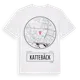 White t-shirt med Kattebäck t-shirt